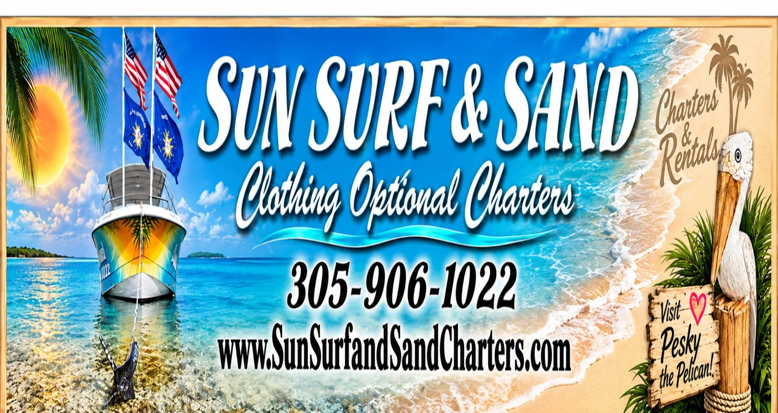 Sunsurfandsandcharters.com Clothing Optional Charters Key West