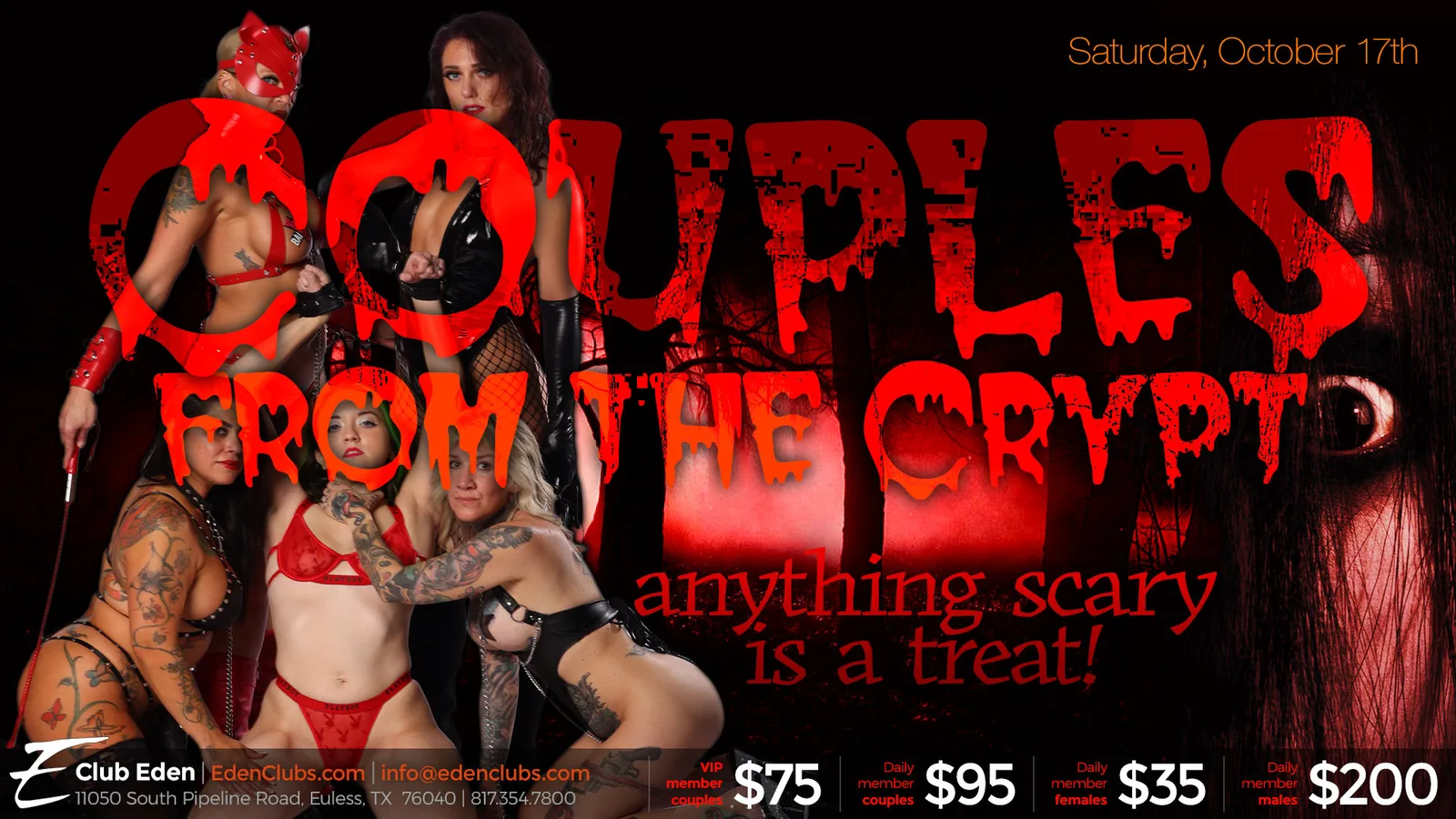 Couples From the Crypt at Club Eden DFW