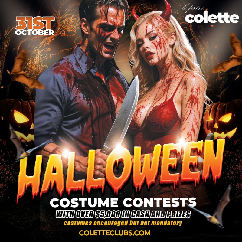 Halloween Night at colette New Orleans
