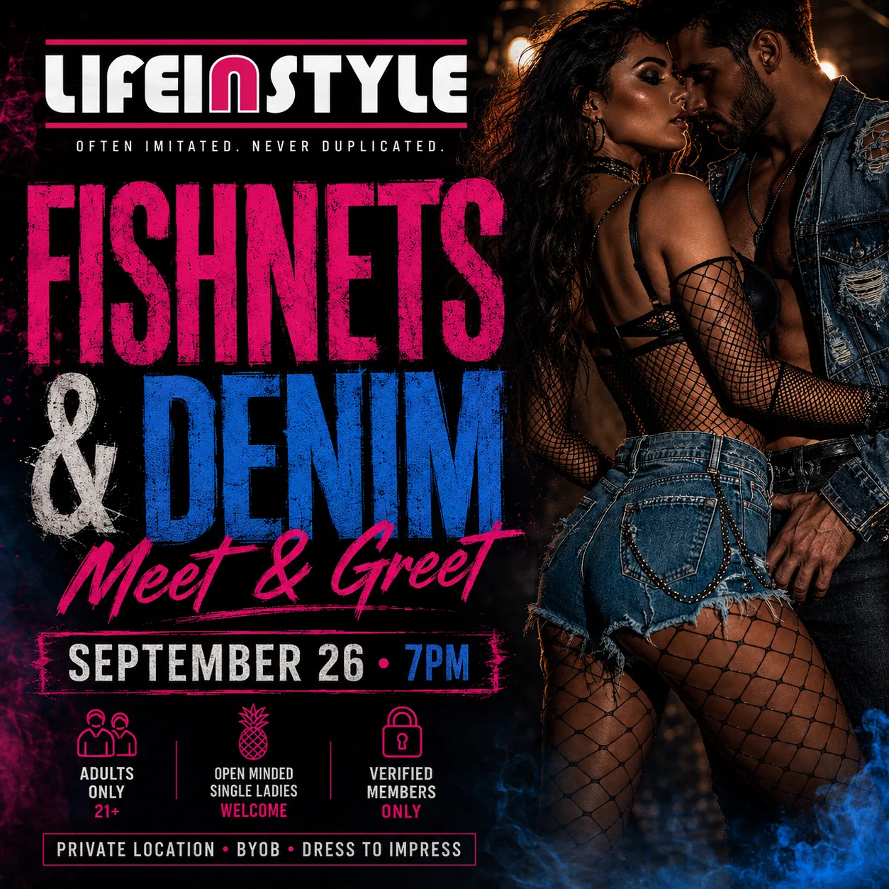 Fishnets and Denim Meet and Greet