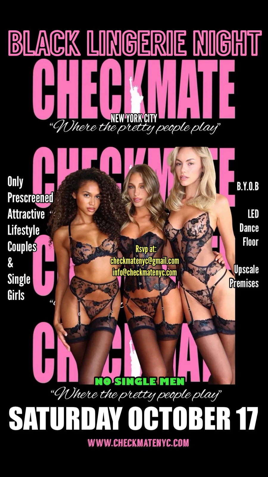Black Lingerie Night