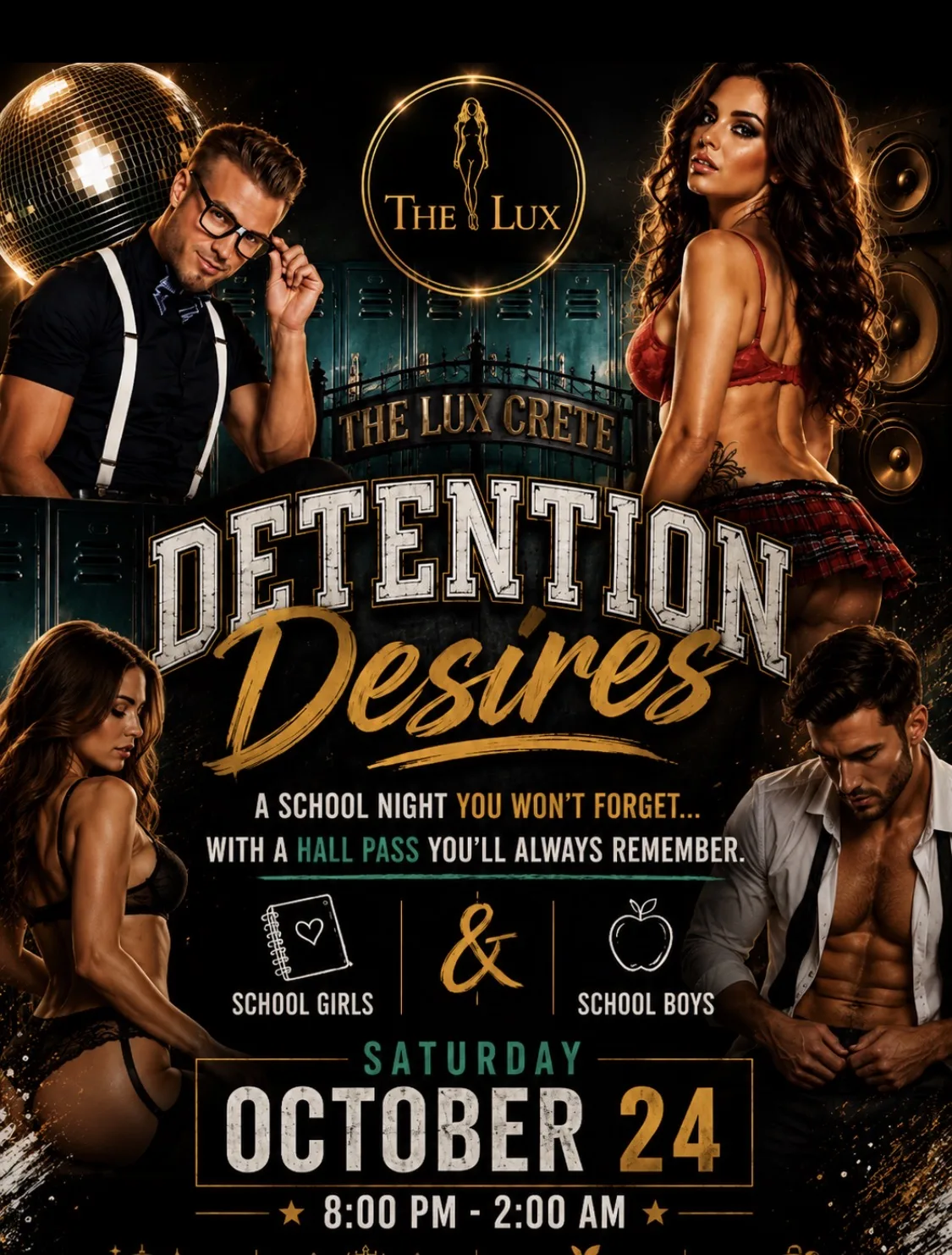 School Girl Detention Desires @ The Lux