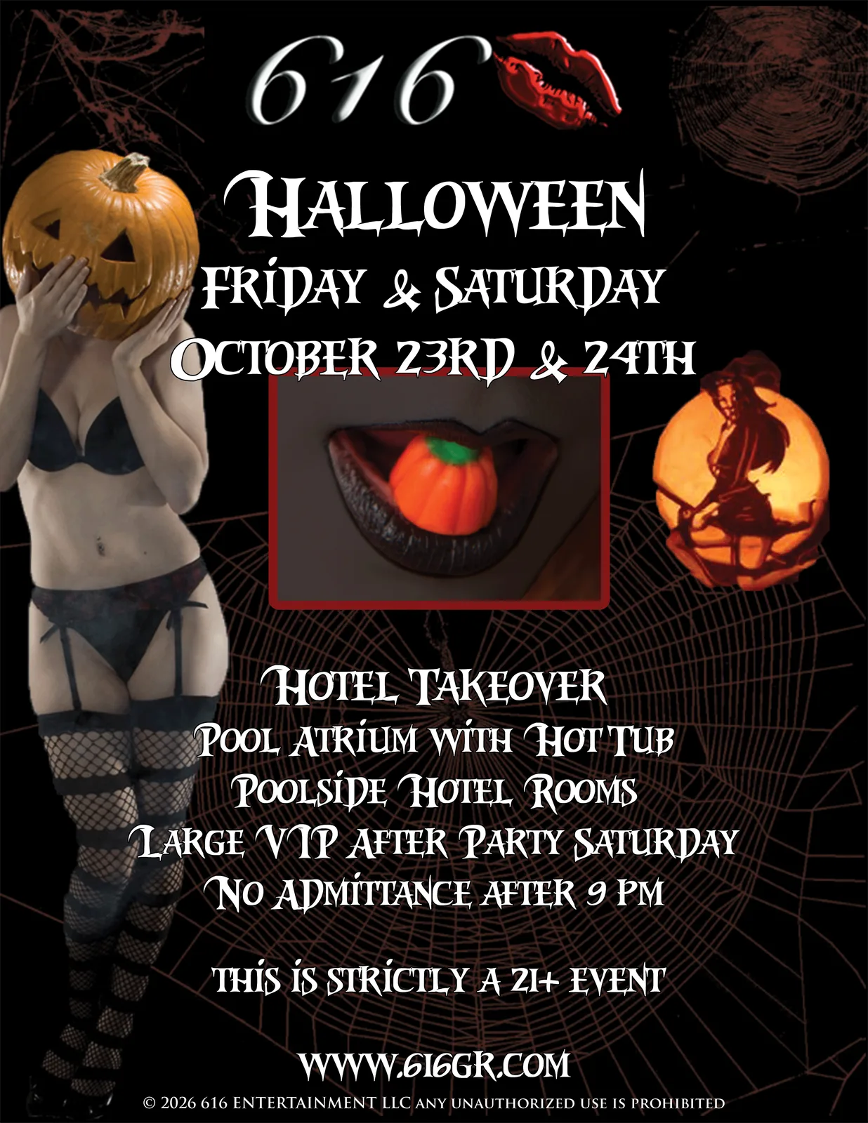 616 Halloween: Complete Two-Day Hotel Takeover