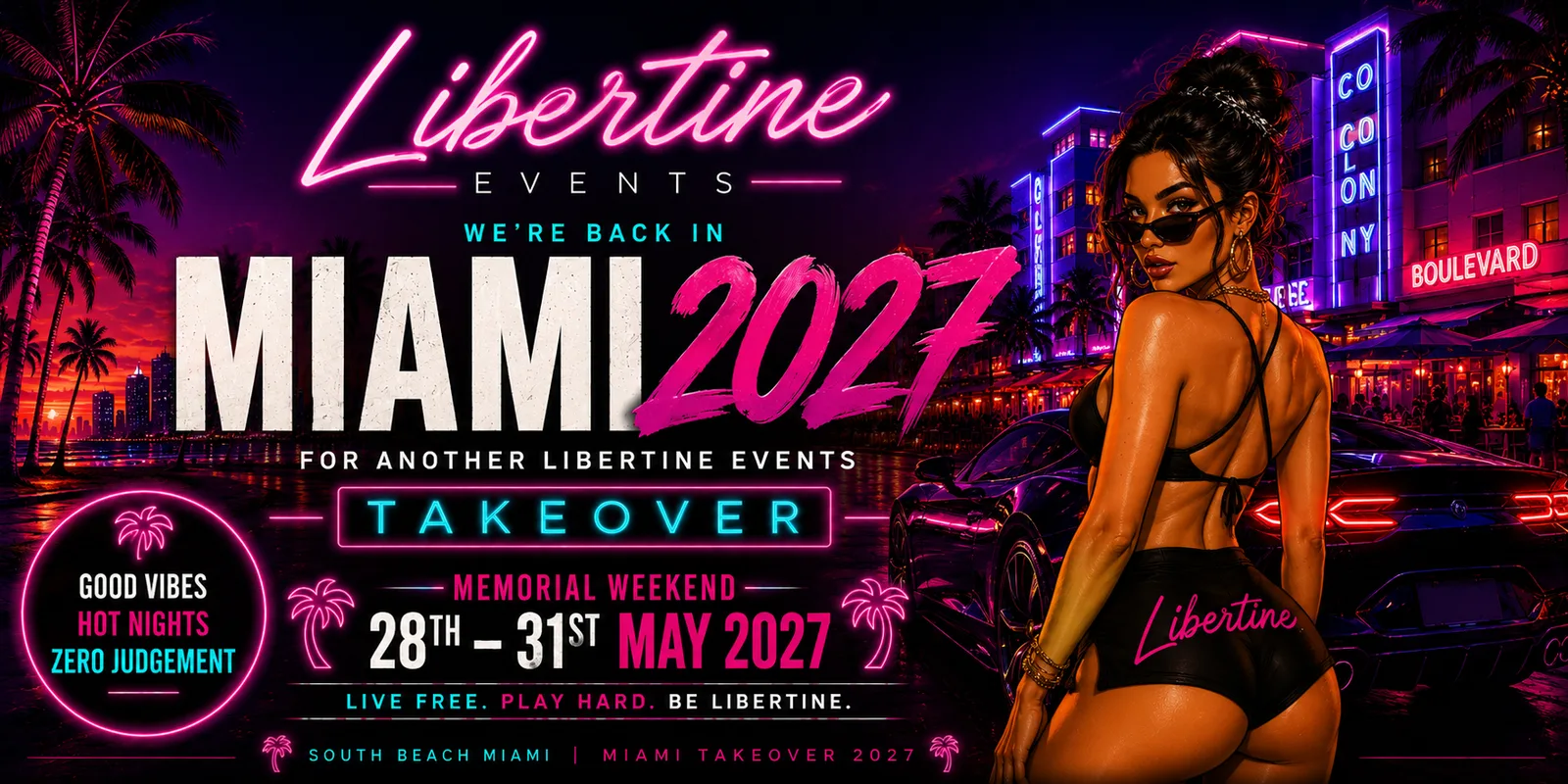 Miami Swingers Hotel Takeover 2027