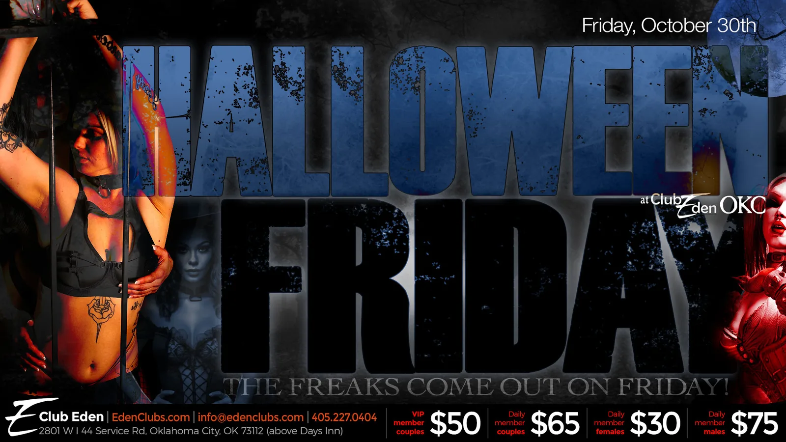 Halloween Friday at Club Eden OKC