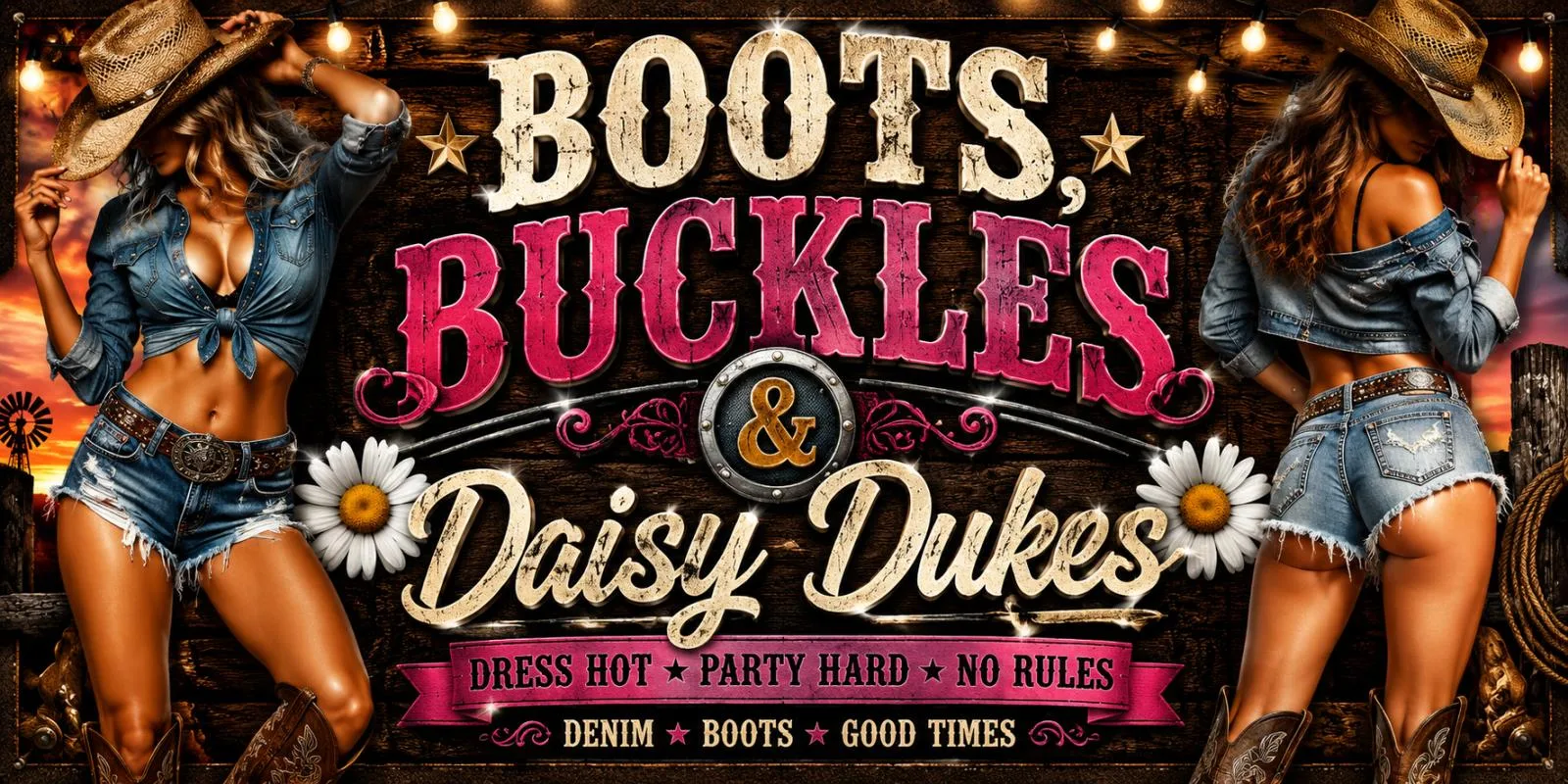 Boots, Buckles and Daisy Dukes
