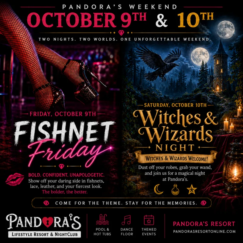 Fishnets and Wizardry Weekend