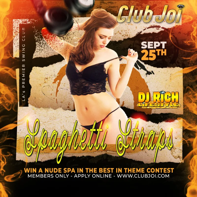 Spaghetti Strap Friday at Club Joi