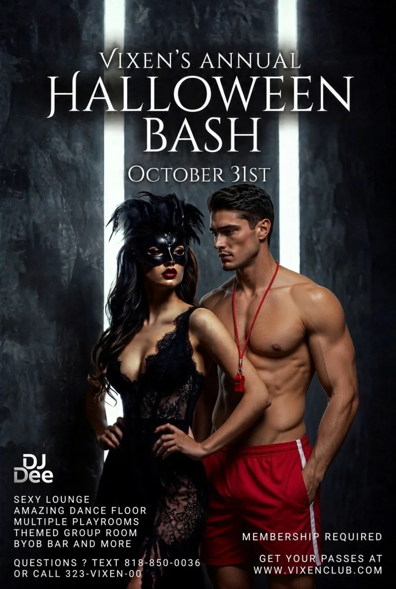 Annual Halloween Bash at Vixen