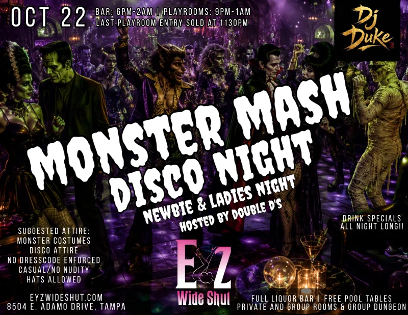 Monster Mash Disco Night
