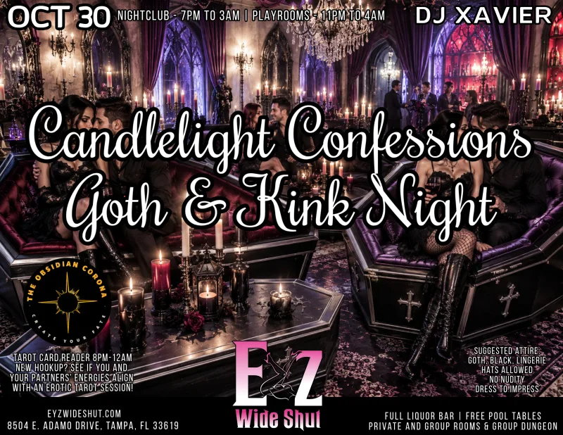 Candlelight Confessions Goth & Kink Night