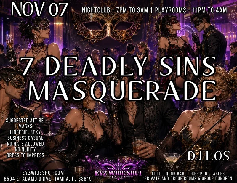 7 Deadly Sins Masquerade
