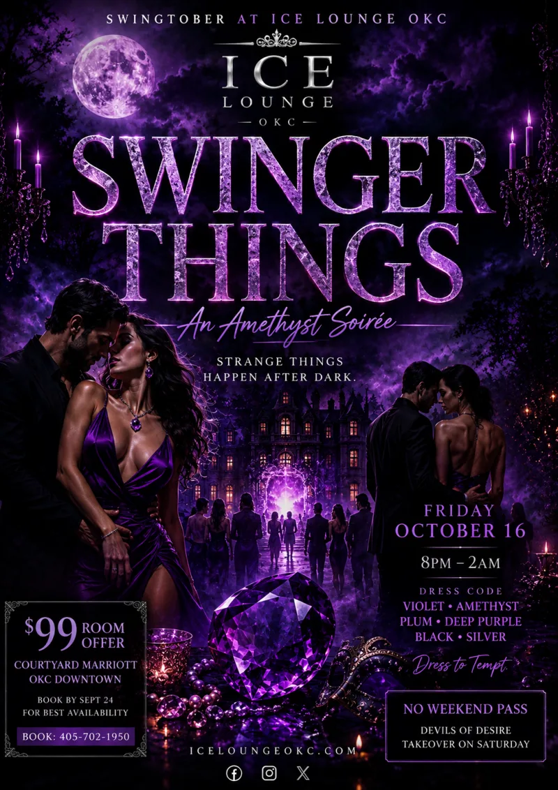 Swinger Things: An Amethyst Soiree at Ice Lounge OKC