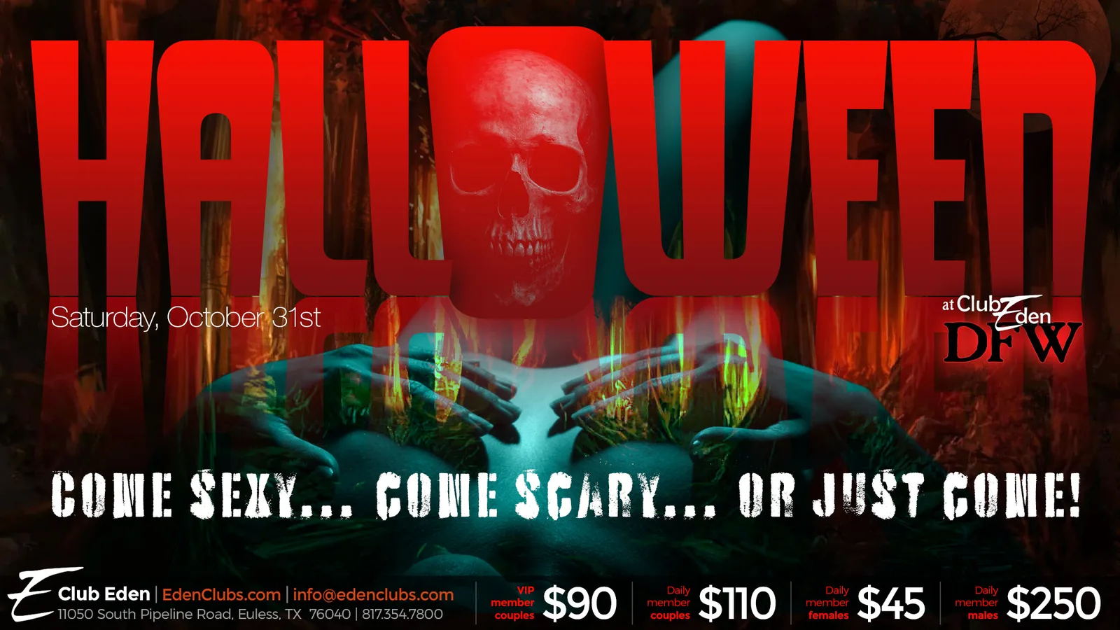 Halloween at Club Eden DFW