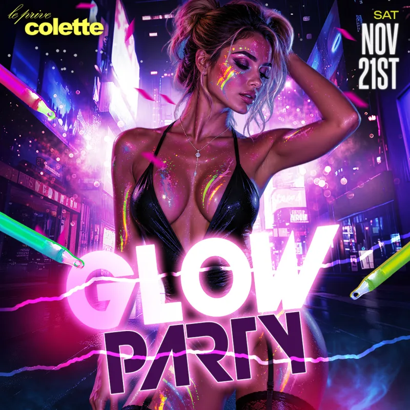 Glow Party at colette New Orleans
