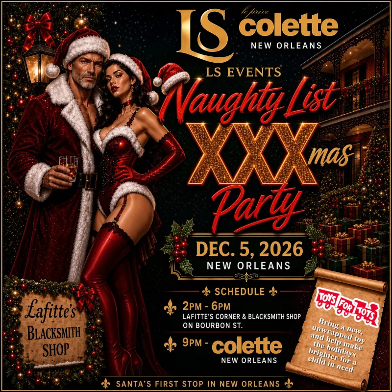 Naughty List XXXMas Party at colette New Orleans
