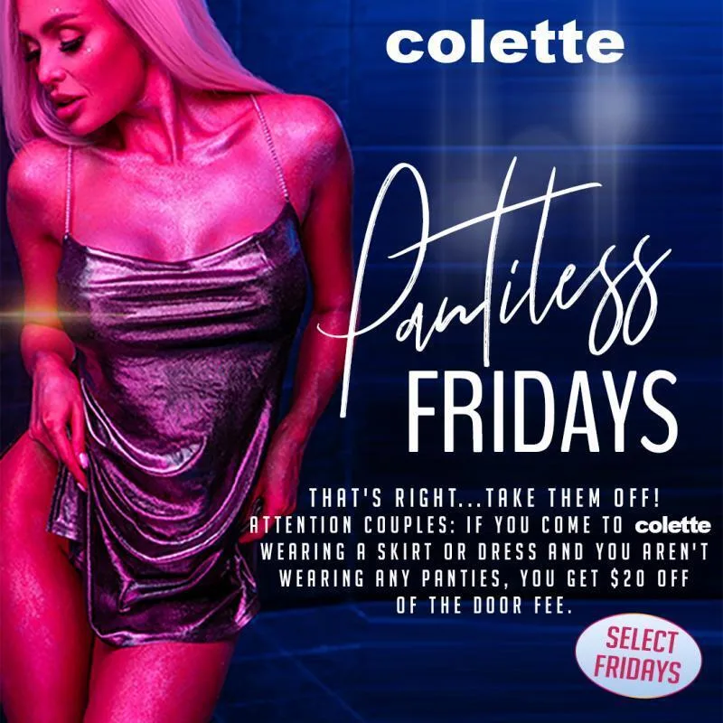 Pantiless Friday at colette New Orleans