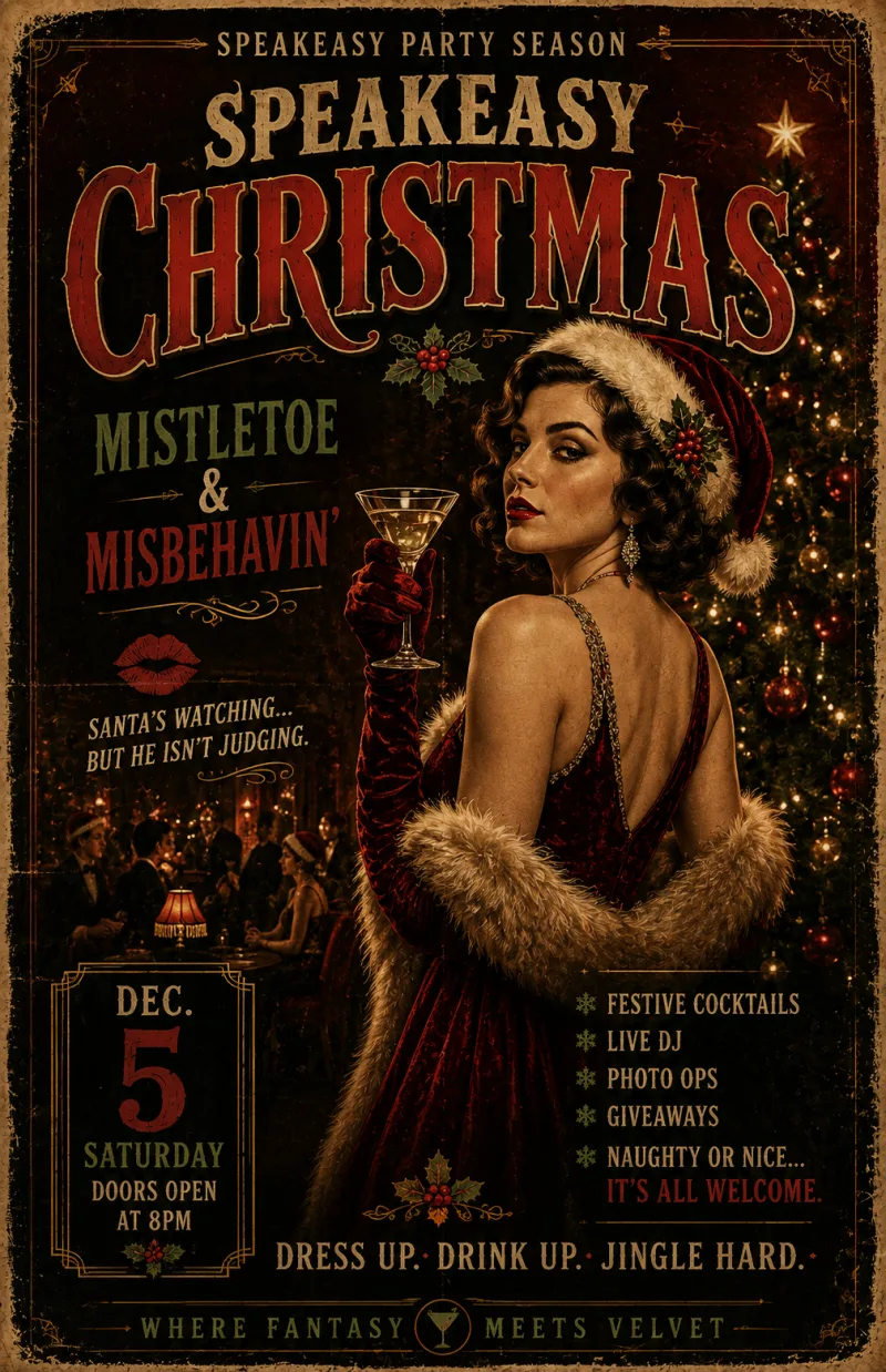 Speakeasy Christmas: Mistletoe & Misbehavin'