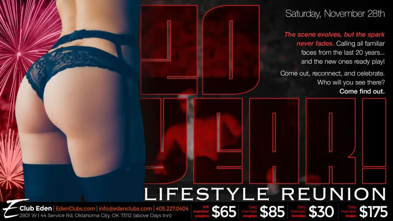 20 Year Lifestyle Reunion at Club Eden OKC