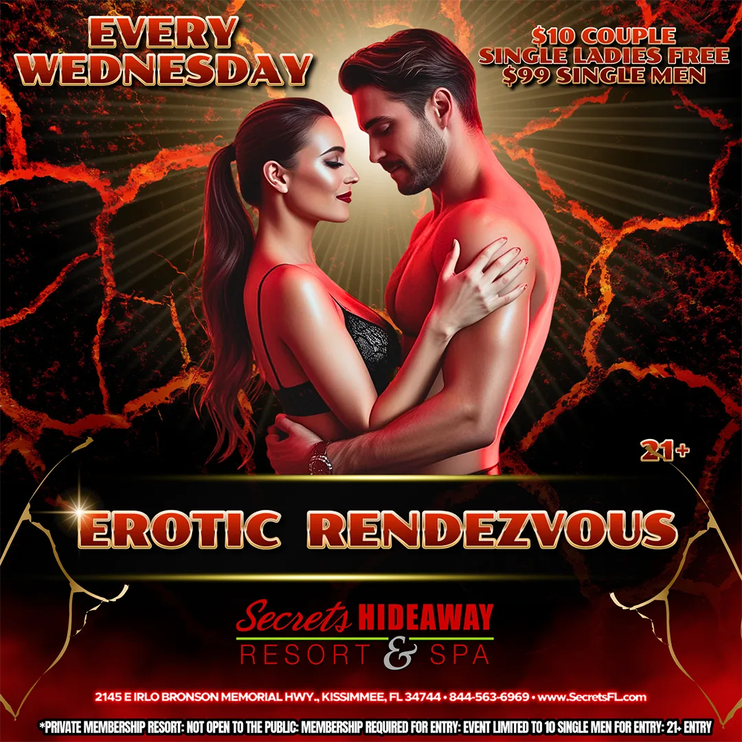 Erotic Rendezvous - Veterans Day at Secrets Hideaway