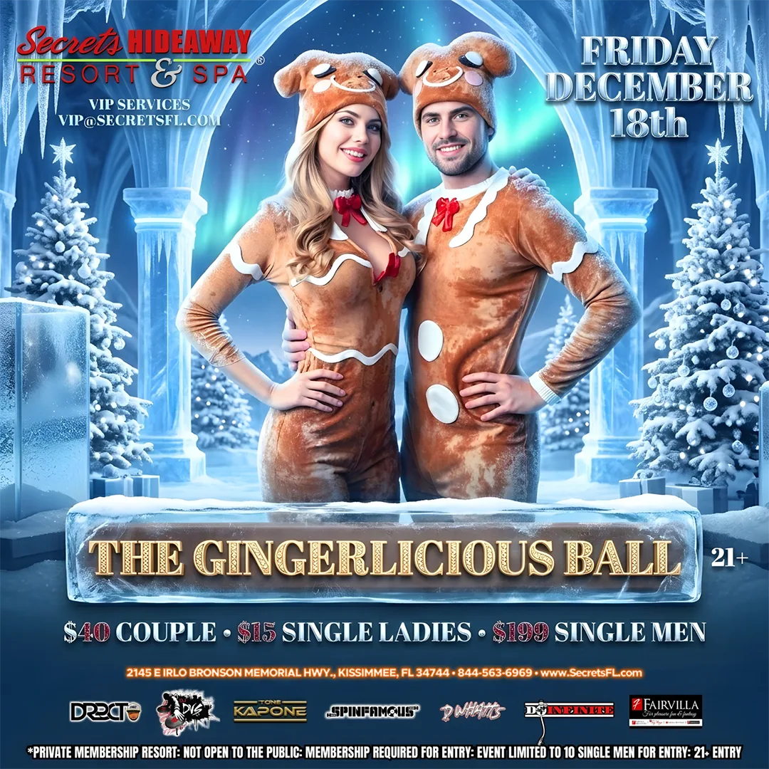 The Gingerlicious Ball at Secrets Hideaway