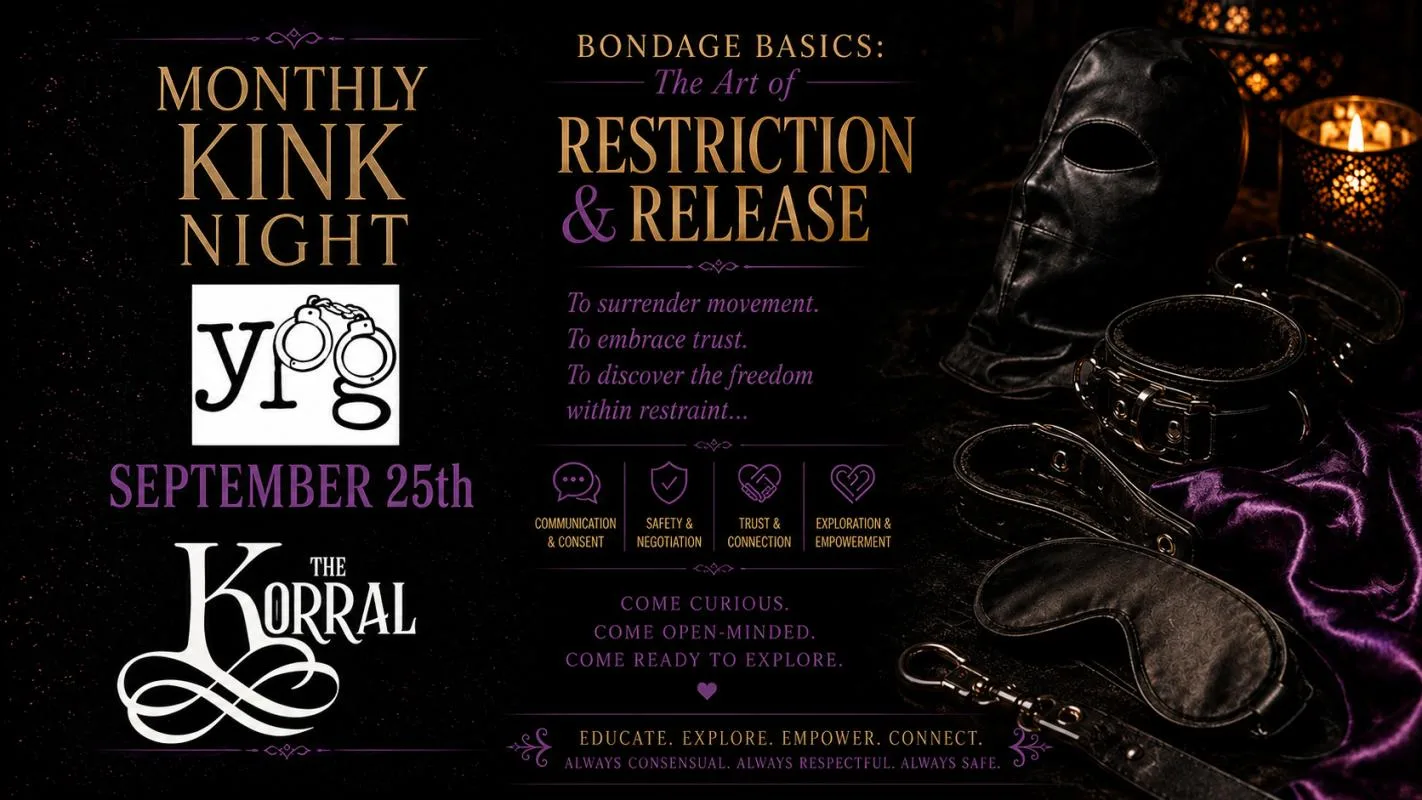 Monthly Kink Night with YPG: Bondage