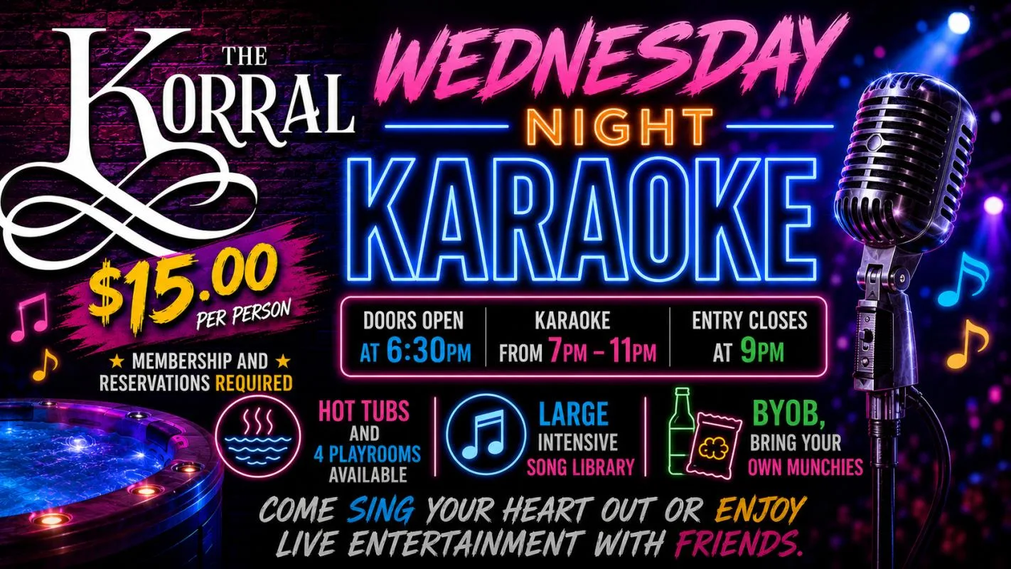 Hot Tub Karaoke with DJ Wikked