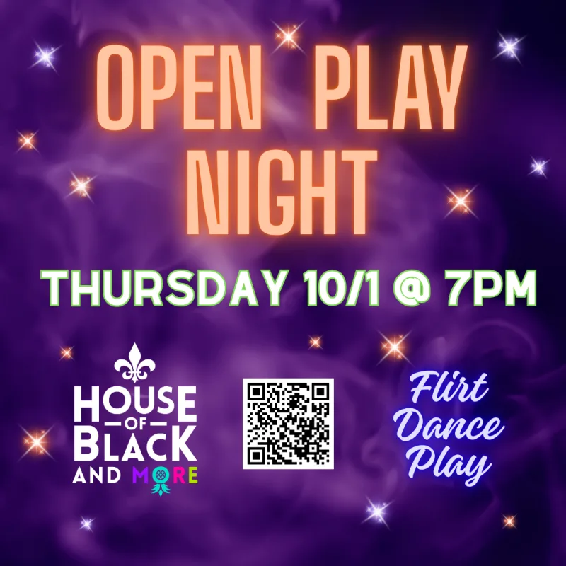 OPEN PLAY NIGHT