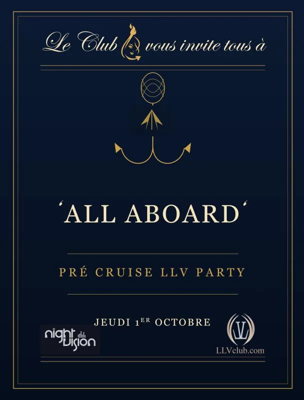 All Aboard: Pre-Cruise LLV Party