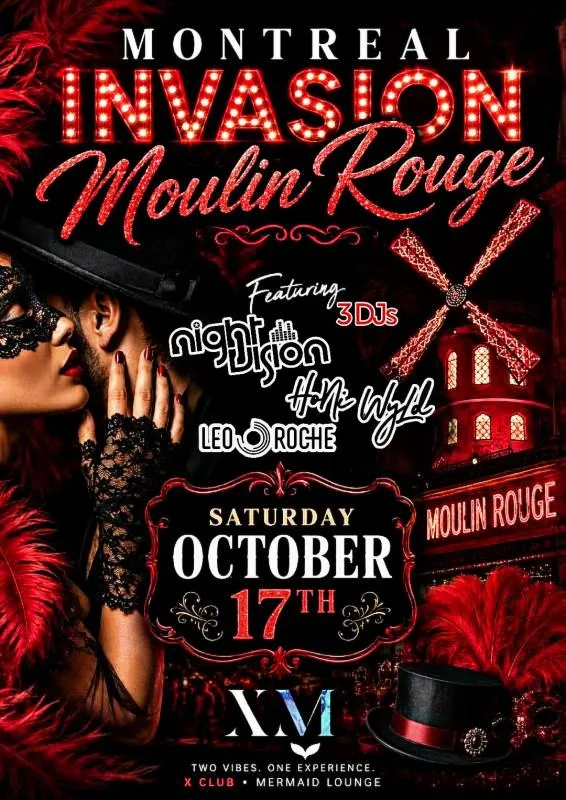 Moulin Rouge Montreal Invasion!