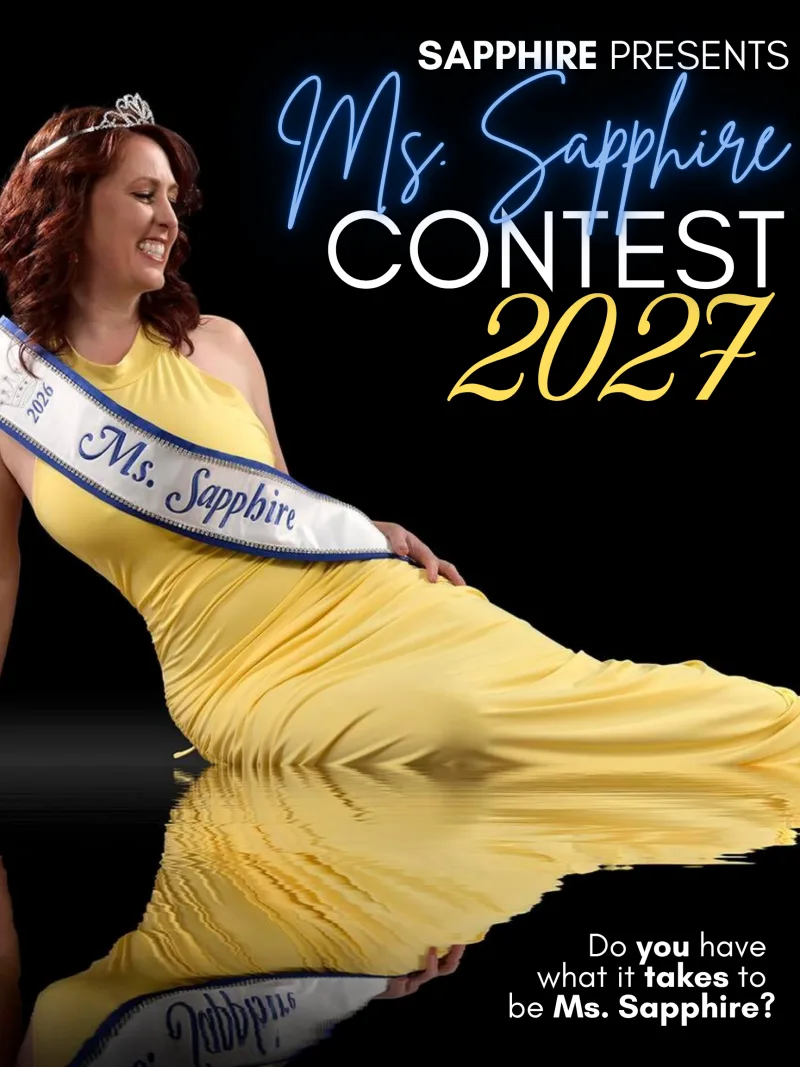 Sparkle, Seduction & Royalty - Ms. Sapphire 2027