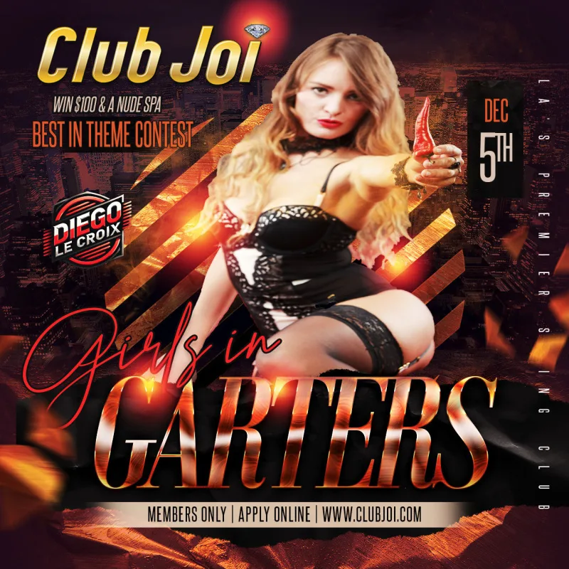 Girls in Garters at Club Joi