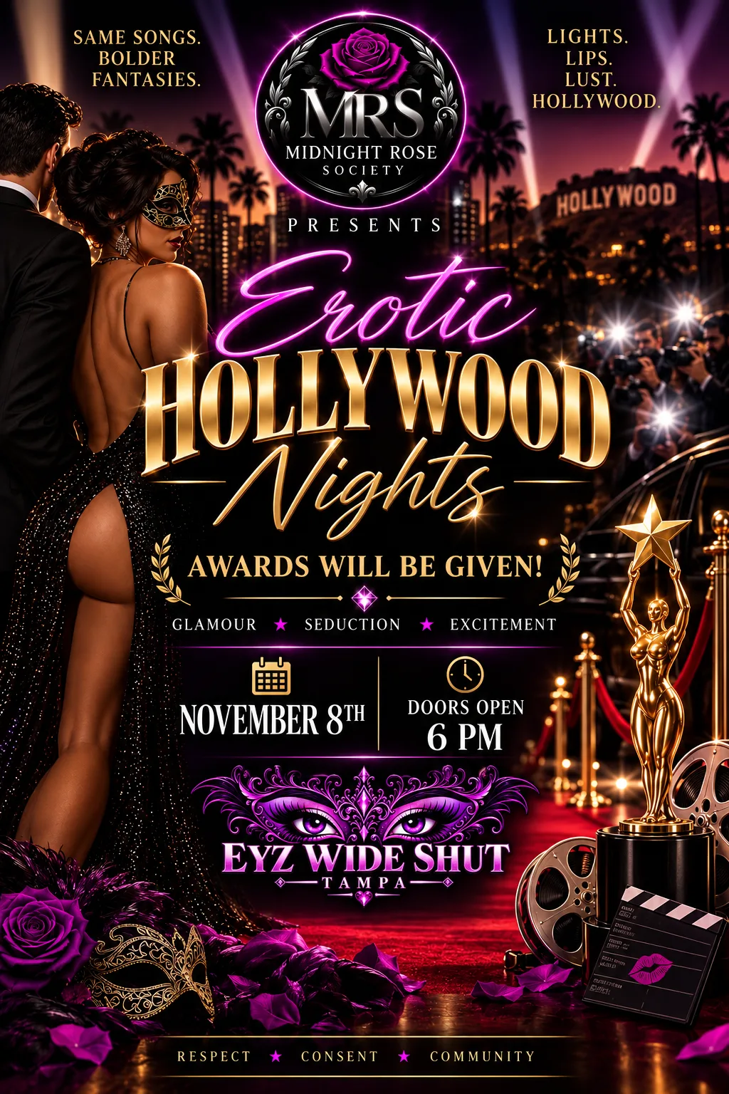 Erotic Hollywood Night