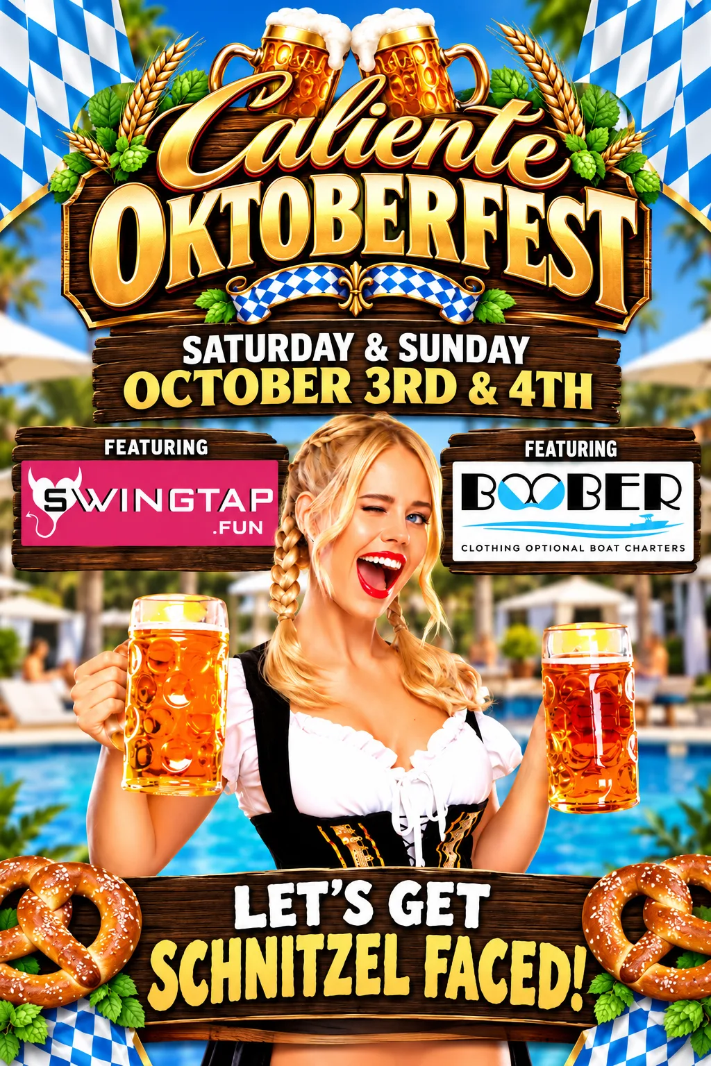 Caliente Oktoberfest-Featuring SwingTap.fun and Boober Charters