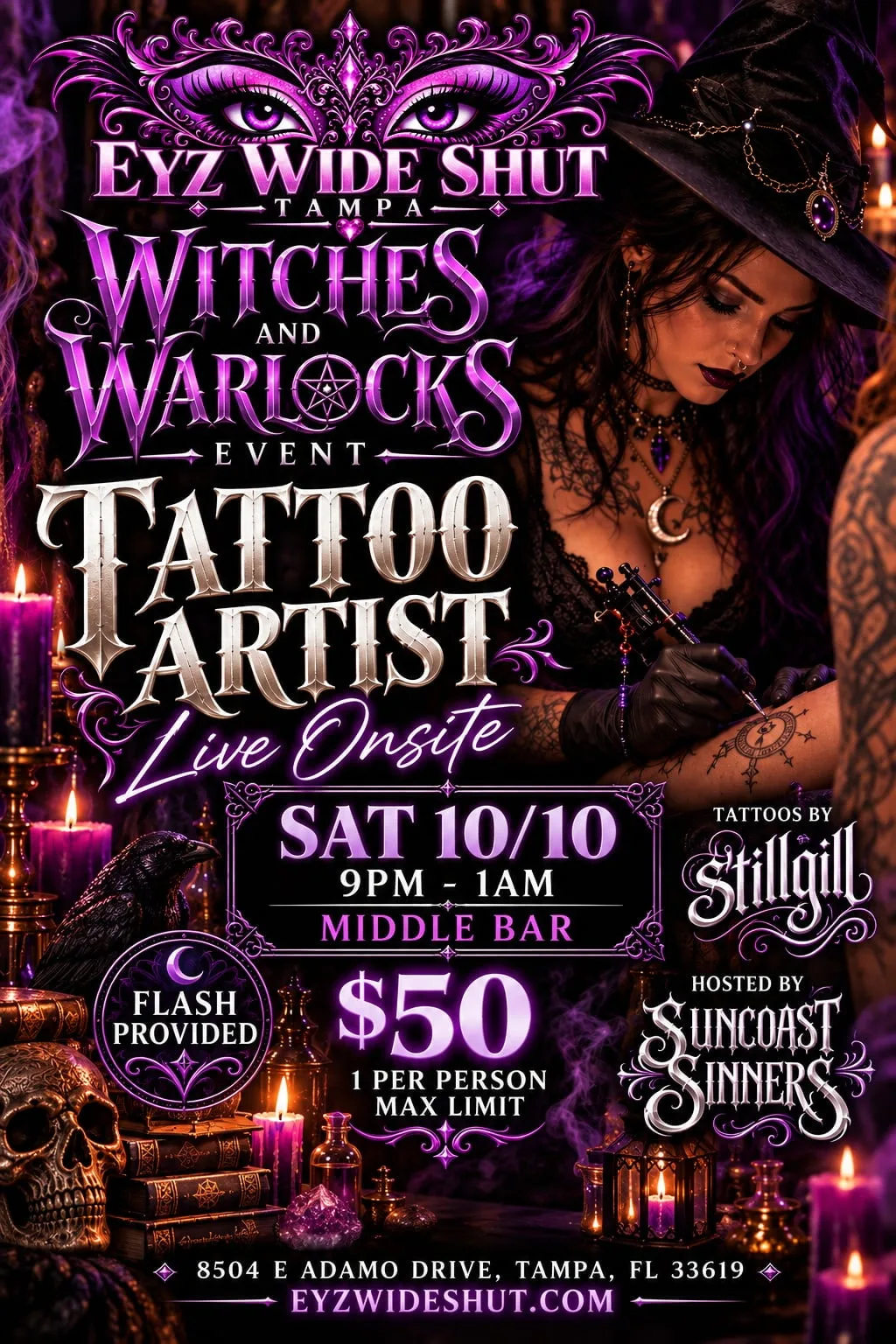 Suncoast Sinners Witches and Warlocks