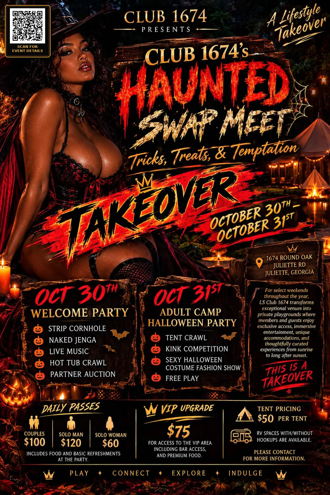 Club 1674's Halloween Swap Meet
